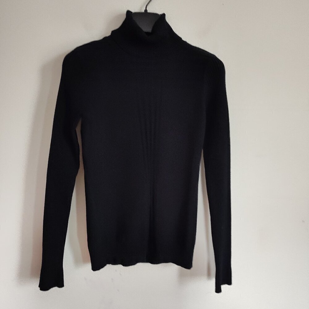 Ladies SZ PS Inc Black Turtleneck